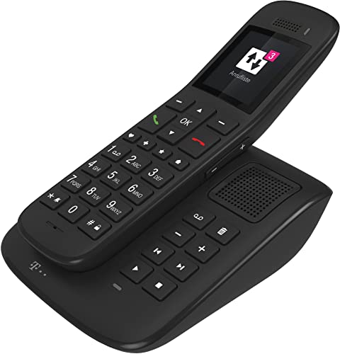 Telekom Sinus A32 mit Basis und Anrufbeantworter Ebenholz