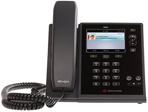 Polycom 2200-44300-025 Lync Desktop Telefon VoIP CX500 schwarz