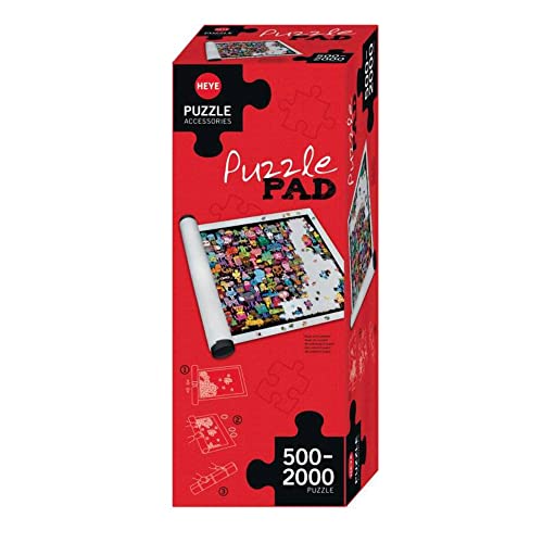 HEYE 80589 - Puzzle Pad - Puzzlematte für 500 - 2000 Teile, weiß