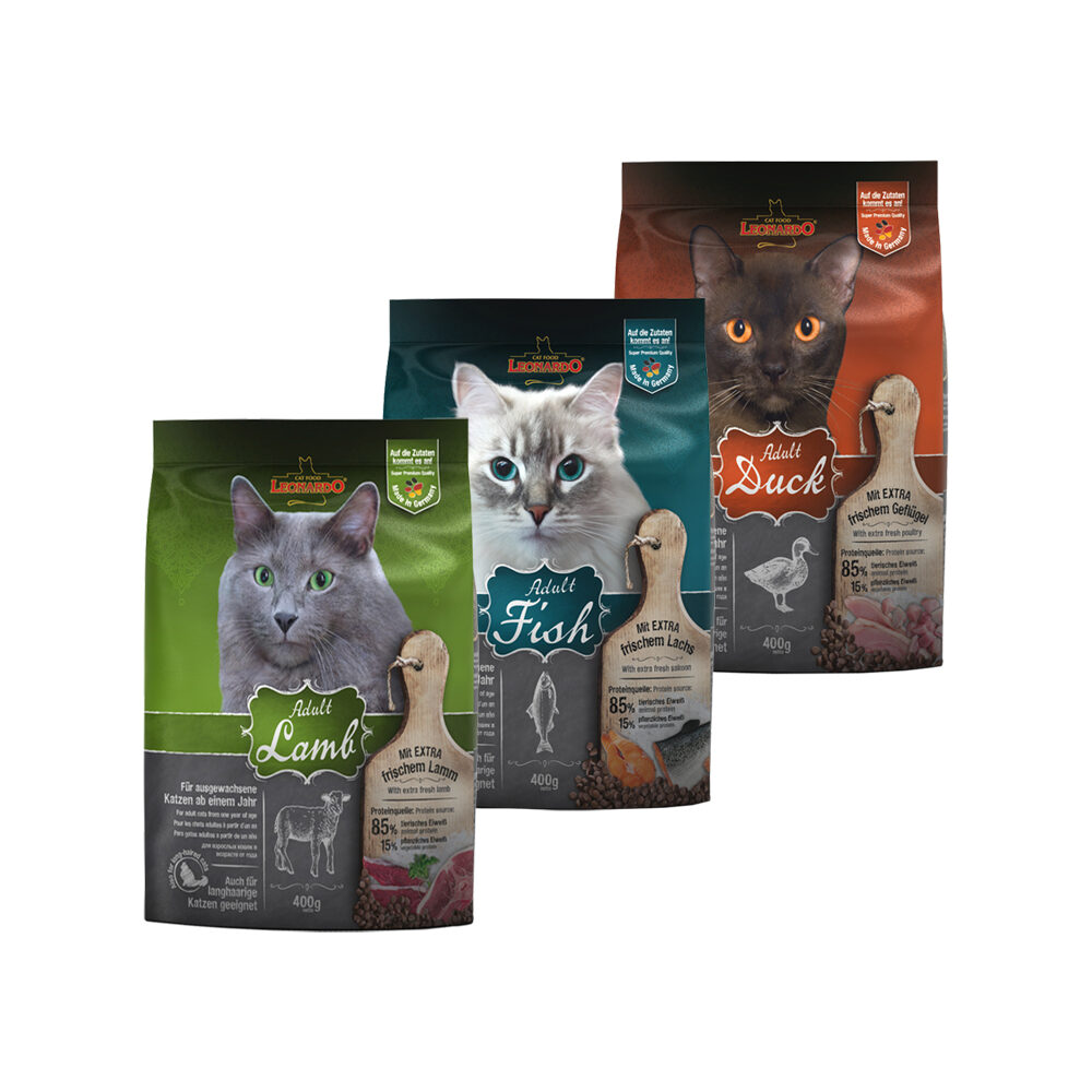 Leonardo Adult Fish [15kg] Katzenfutter | Trockenfutter für Katzen | Alleinfuttermittel für ausgewachsene Katzen Aller Rassen ab 1 Jahr