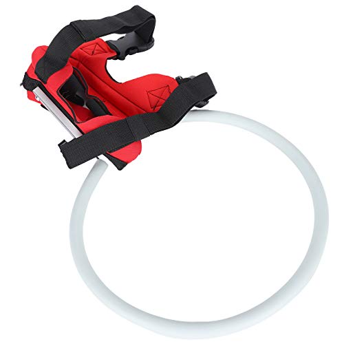 Redxiao~ 【𝐅𝐫𝐮𝐡𝐥𝐢𝐧𝐠 𝐕𝐞𝐫𝐤𝐚𝐮𝐟】 Blind Dog Harness Weste, Blind Dog Anti-Collision Ring, rote Farbe Leichtes Anti-Collision Pet für Cat Guide Dog Animal(MYFZ02 red, S)