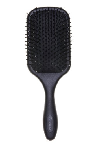 Denman - Pneumatik-Bürste D83 13-reihig Paddlebrush schwarze Nylon-Borsten mit Noppen