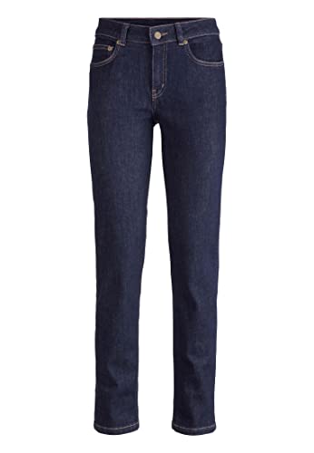 hessnatur Jeans Damen LEA Mid Rise Slim aus Bio-Denim | nachhaltig und fair hergestellt (Fair Wear Foundation)