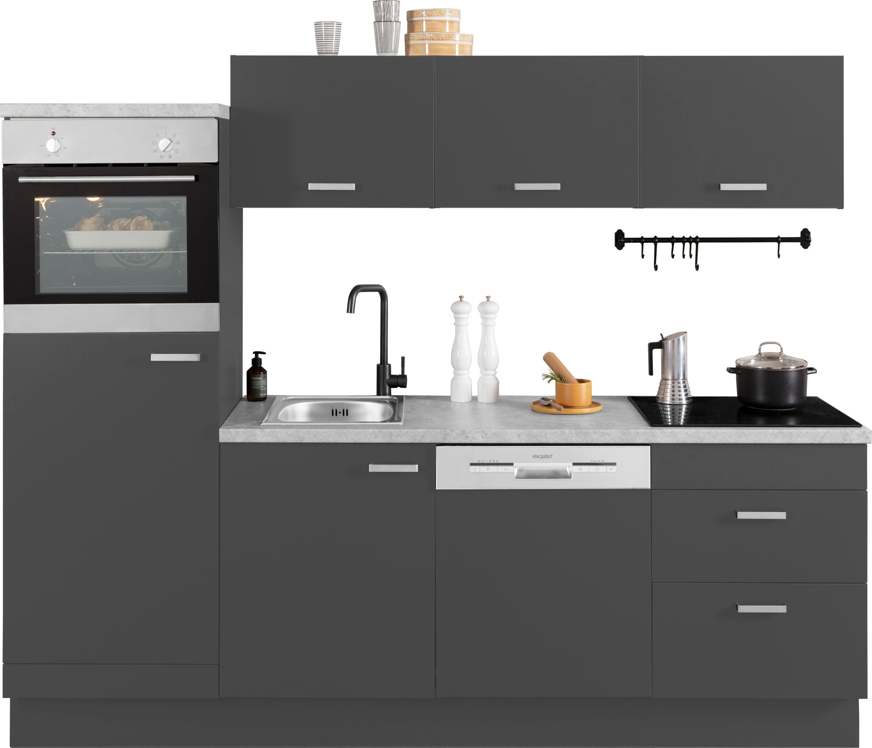 OPTIFIT Küchenzeile "Parma", mit E-Geräten, Breite 240 cm