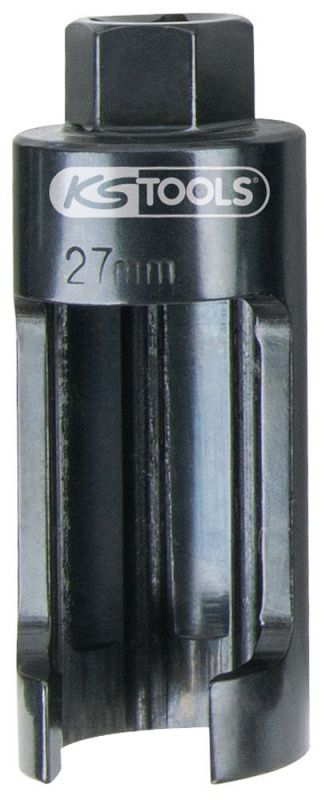 KS Tools 1/2" Injektor-Stecknuss, 27,0 mm, L=100mm - 152.1196