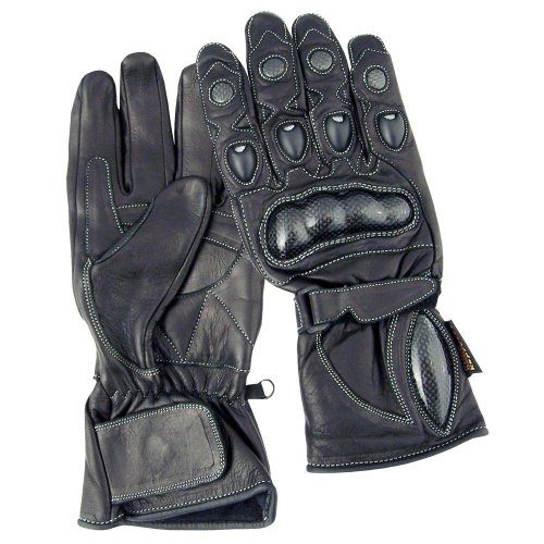 Roleff Racewear Lederhandschuhe, Schwarz, S