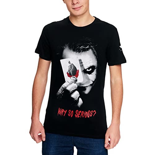 The Dark Knight - Why So Serious T-Shirt schwarz - XL