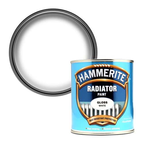Hammerite, REG500, Heizkörper-Lack, glänzendes Weiß, 500 ml, 5092846