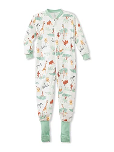 CALIDA Unisex Toddlers Safari Pyjamaset, Light Aqua, 68