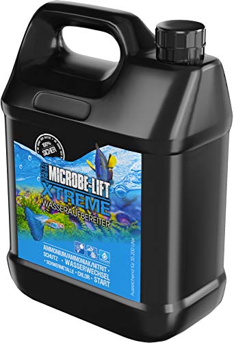 MICROBE-LIFT Xtreme - Wasseraufbereiter Süßwasser Meerwasser Aquarium, 3785 ml