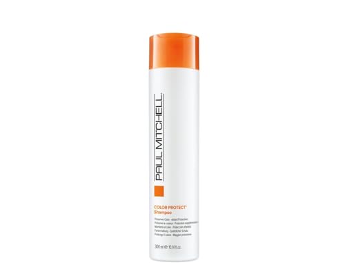 Paul Mitchell Color Protect Shampoo - tägliche Haar-Pflege für coloriertes Haar, sanftes Haar-Shampoo, spendet Feuchtigkeit, 300 ml