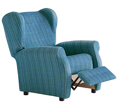 Martina Home Schutzhülle aus elastischem Sessel Relax 32x42x8 cm blau