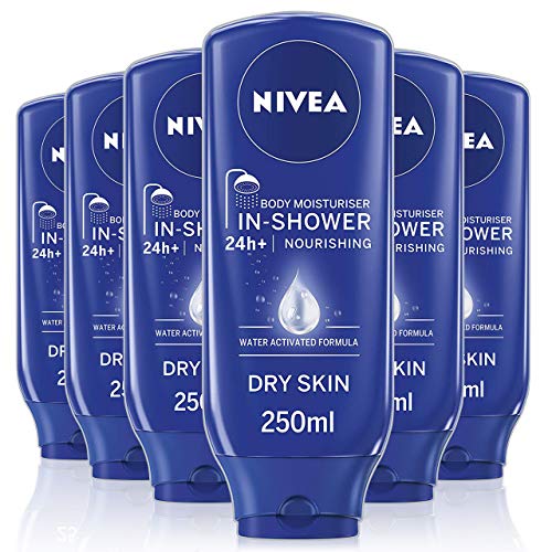 Nivea In-Shower Body Moisturiser Nourishing, 250 ml - by NIVEA