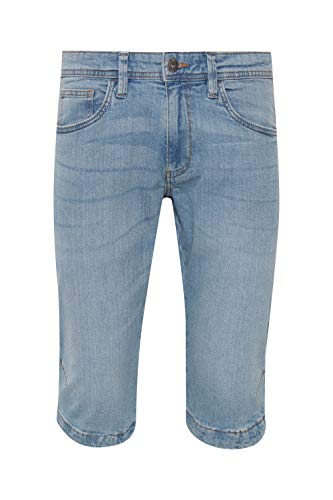 Indicode Quince Herren Jeans Shorts Kurze Denim Hose, Größe:XL, Farbe:Blue Wash (1014)
