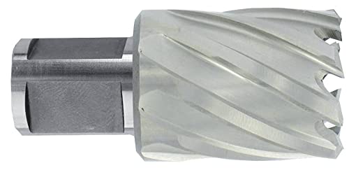 Timoly 10370513000 Kernbohrer für HSS Weldon-Metall, kurz, Ø 30 mm, Utilie, 30-lang, Gesamtgröße Mm, 60 Rotationen