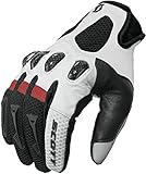 Scott Assault MX DH Motorrad/Fahrrad Handschuhe schwarz/weiß 2023: Größe: M (9)