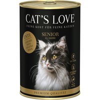 Cat's Love 6 x 400 g - Senior Ente