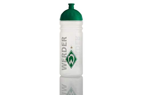 SV Werder Bremen Trinkflasche ISYbe Flasche transparent, Fahrradflasche - Plus Lesezeichen I Love Bremen