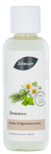 Saunabedarf Schneider - Aufgusskonzentrat, Saunaaufguss Streuwiese 250ml