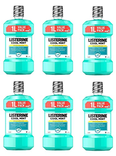 Listerine Antibacterial Mundspülung, Cool mint, 1 Litre