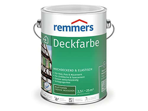 Remmers Deckfarbe - moosgrün 2,5L