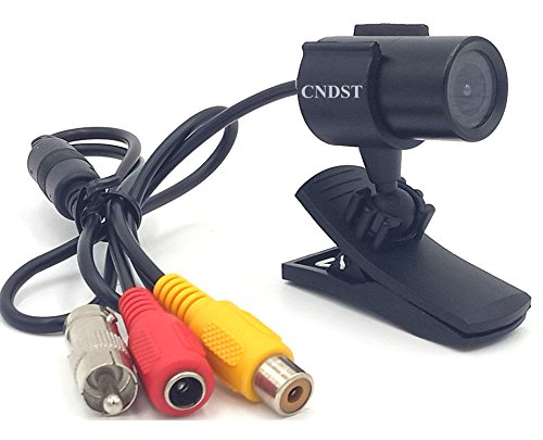 CNDST CCTV 1/3 Sony 1000TVL Hd Mini Kugel Spy Überwachungskamera mit Clip 2,8 mm 120 Grad Mini versteckte CCTV Überwachungskamera Analog