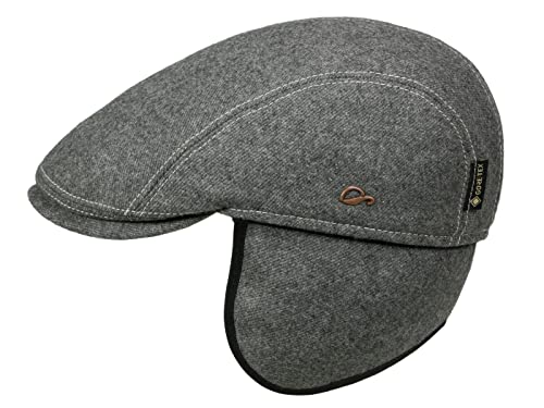 Göttmann Jackson Gore-Tex Flatcap mit Ohrenklappen - Hellgrau (10) - 54 cm
