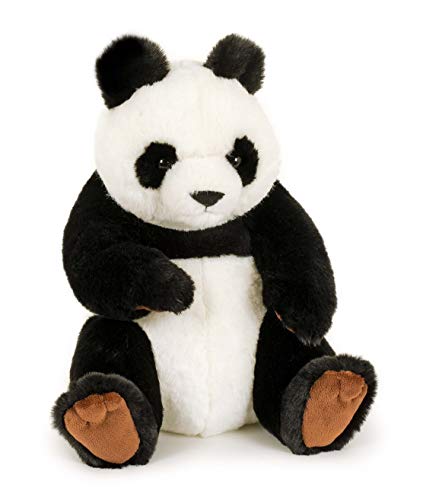 Trigon Plüschtier großer Panda 26cm, Kuscheltiere Stofftiere Pandabär Bambusbär Bären