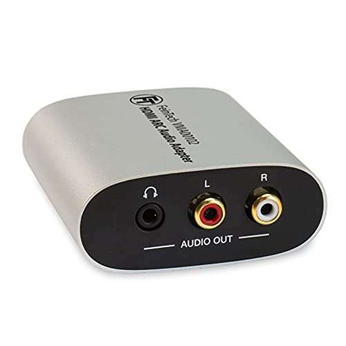 FeinTech VMA00102 HDMI-ARC Audio TV Adapter für Kopfhörer Stereo-Anlage mit Lautstärke-Steuerung