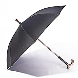 Gehstock mit Regenschirm Spazierstock Gehhilfe mit Schirm Laufhilfe