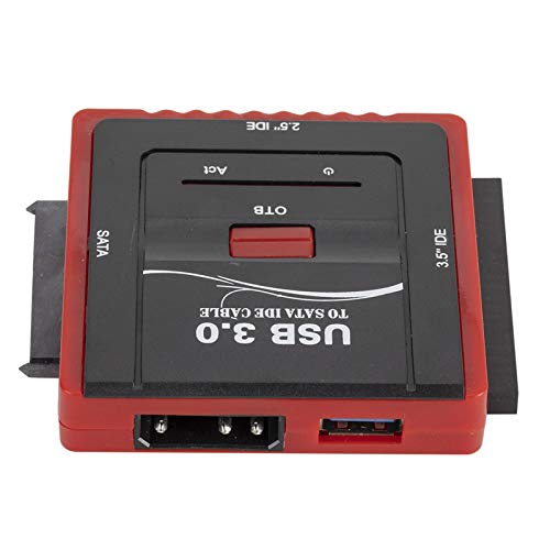 YAMAZA USB Festplatte Konverter USB3.0 zu IDE/SATA Festplatten Adapter Einfach zu Fahren Festplatten Adapterkabel EIN-klick Backup OTB USB SATA Win 2000 / XP/Vista / 7/8 / Linux/MAC OS