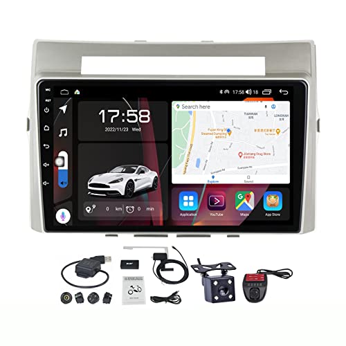 Android 11 Autoradio 2 Din Stereo mit Bluetooth 5.0 für Toyota Corolla Verso AR10 2004-2009 mit HD Touchscreen 9 Zoll Carplay Android Auto/AM FM RDS Radio/SWC/MP5 Player/Backup Camera (Size : M200S)