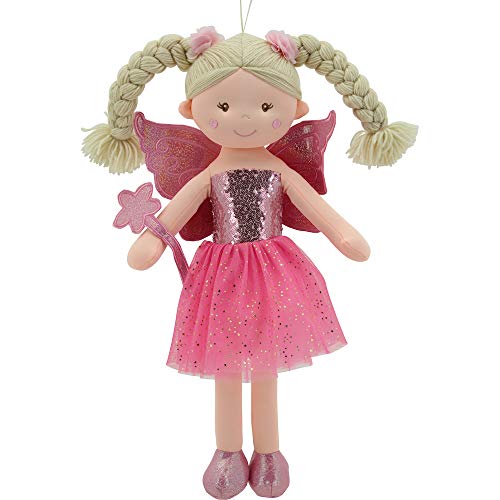 Sweety Toys 11841 Stoffpuppe Fee Plüschtier Prinzessin 60 cm lila