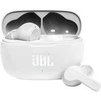 JBL Wave 200TWS Wireless In-Ear Kopfhörer - Bluetooth Kopfhörer mit JBL Deep Bass Sound und IPX2 Wasserbeständigkeit, komplett mit Ladekoffer in Weiß
