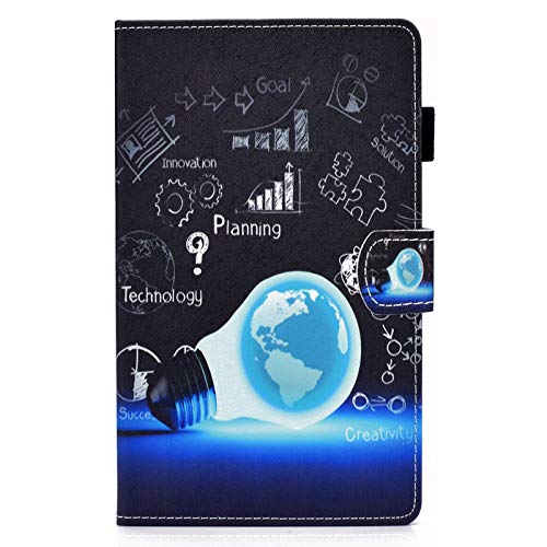 JIan Ying Schutzhülle für Samsung Galaxy Tab A7 10.4 (2020) SM-T500 SM-T505 Mode leichte Schutzhülle Earth Bulb
