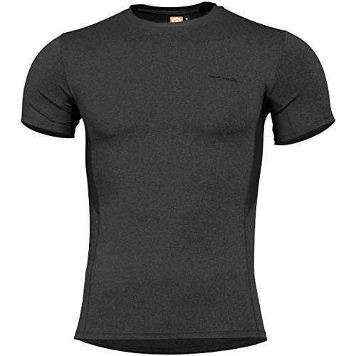 Pentagon Apollo Tac-Fresh T-Shirt Schwarz, Schwarz, L