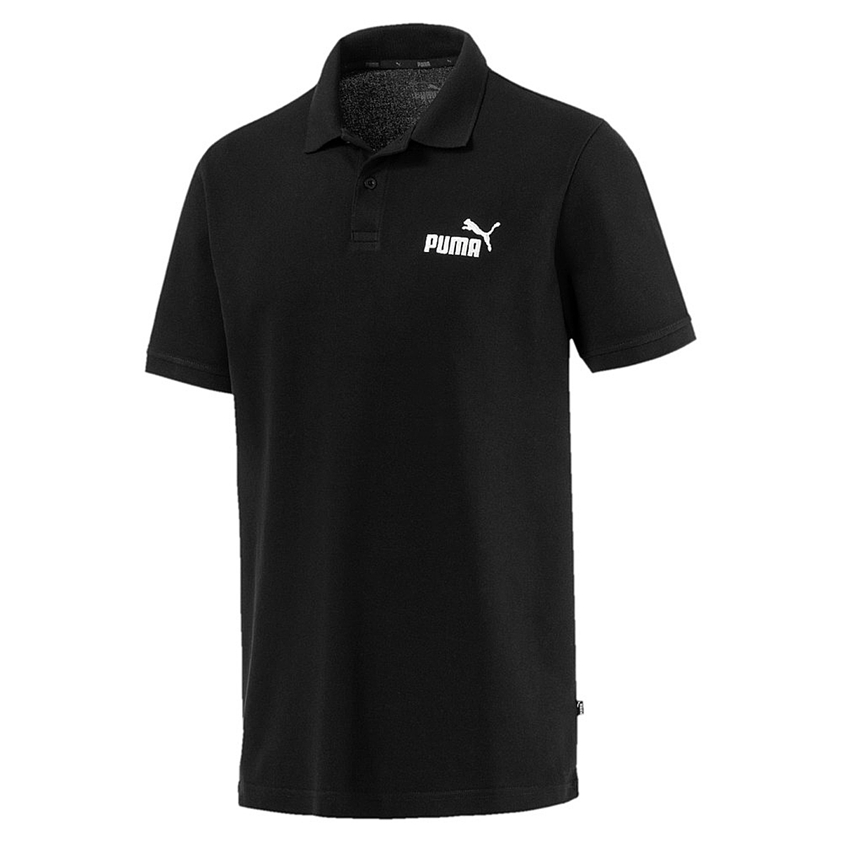 PUMA Herren ESS Pique Polo T-Shirt, Cotton Black, XL