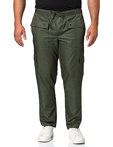 Sisley Men's Trousers 4VON55GN9 Pants, Green 1D1, 38