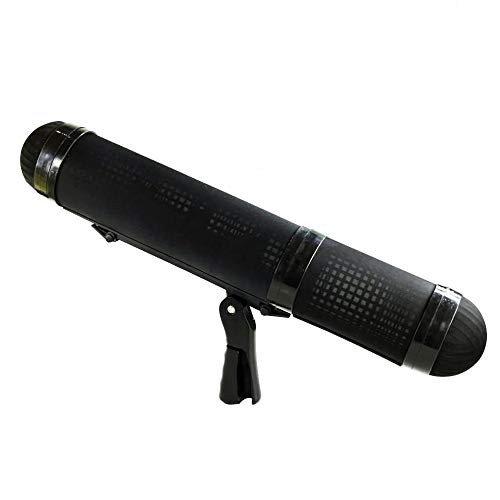 Proaim BMP60 R Pro Long Blimp Mikrofon-Windschutz für Audioaufnahmen | Platz für Mikrofone bis 24 mm, internes XLR-Kabel, Mikrofonhalter + Fellabdeckung (BMP-60R)