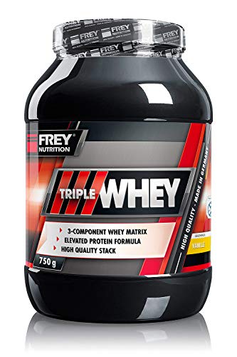 FREY Nutrition TRIPLE WHEY 750 g Dose (Vanille)