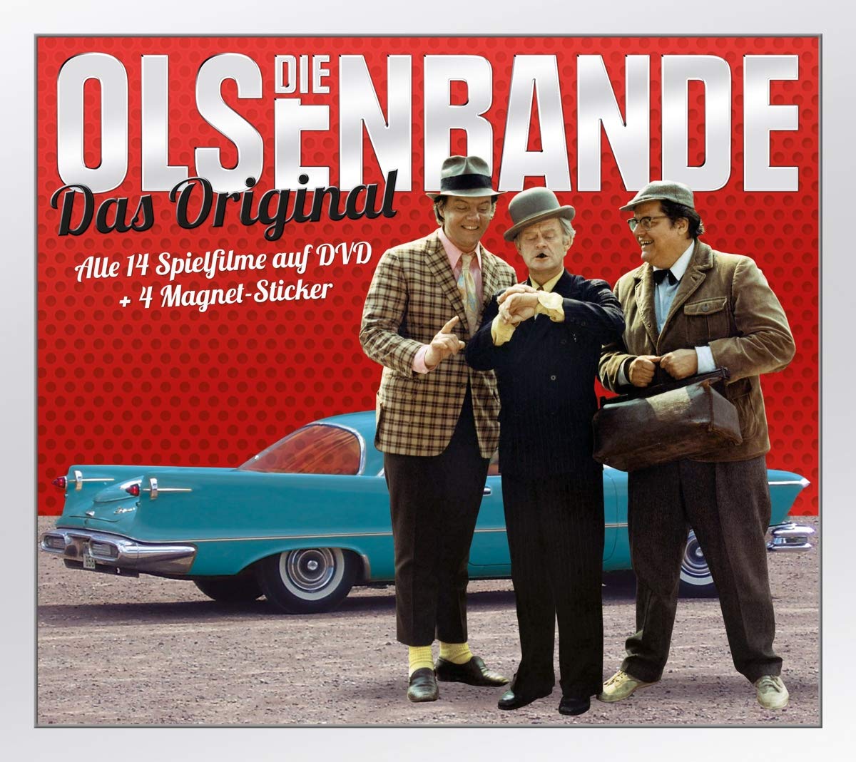 Die Olsenbande: Das Original / Box inkl. 4 Magnet Sticker [14 DVDs]