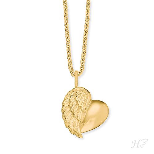 Herzengel Halskette mit Anhänger HEN-HEARTWING-G