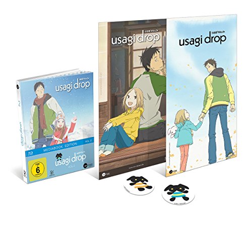 Usagi Drop - Vol. 2 - Limited Mediabook (inkl. Maxi Poster & 2 Sticker) [Blu-ray]