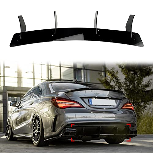 Heckstoßstange Diffusor Splitter Spoiler Für Benz CLA Klasse W117 C117 CLA220 CLA250 Sport CLA45 AMG Update 2016–2019 Limousine