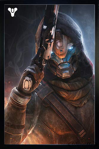 Destiny 2 Poster Cayde-6 (66x96,5 cm) gerahmt in: Rahmen schwarz