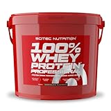 Scitec Nutrition 100% Whey Protein Professional mit extra zusätzlichen Aminosäuren und Verdauungsenzymen, 5 kg, Schokolade