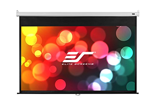 Elite Screens M120HSR-Pro Manual SRM Pro Series Leinwand (Diagonal 304,8 cm (120 Zoll), Höhe 149,4 cm (58,8 Zoll), Breite 265,7 cm (104,6 Zoll), Format 16:9) weiß