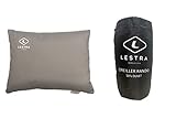 Lestra Outdoor - Wanderkissen komprimierbar - leicht & bequem - 50% Entendaunen - 45x35 - 260g - Made in Frankreich