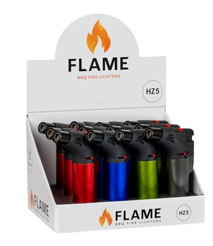 BBQ Lighter FLAME HZ5 Flambierer - Display 12 Stück