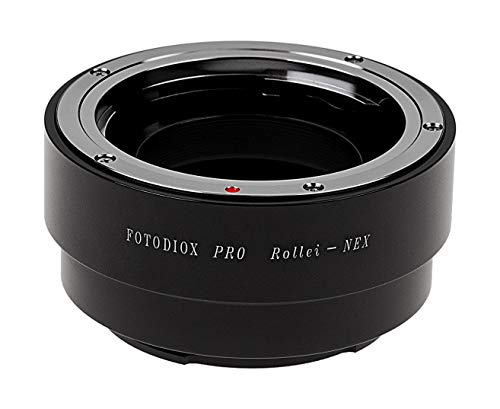 Fotodiox Pro Lens Mount Adapter, Rollei 35mm Lens to Sony NEX E-mount Mirrorless Camera e.g. Sony Alpha a7, NEX-7 & NEX-5